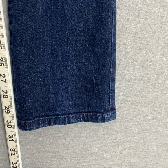 Lauren Jeans Co Blue Jeans Sz 10 Mid Rise Straight Leg Ralph Lauren - Picture 8 of 11